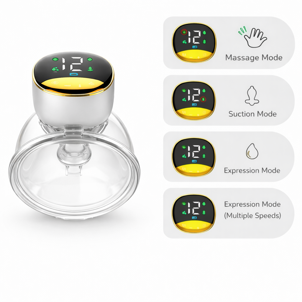 Momly Flow™ Wearable Breast Pump