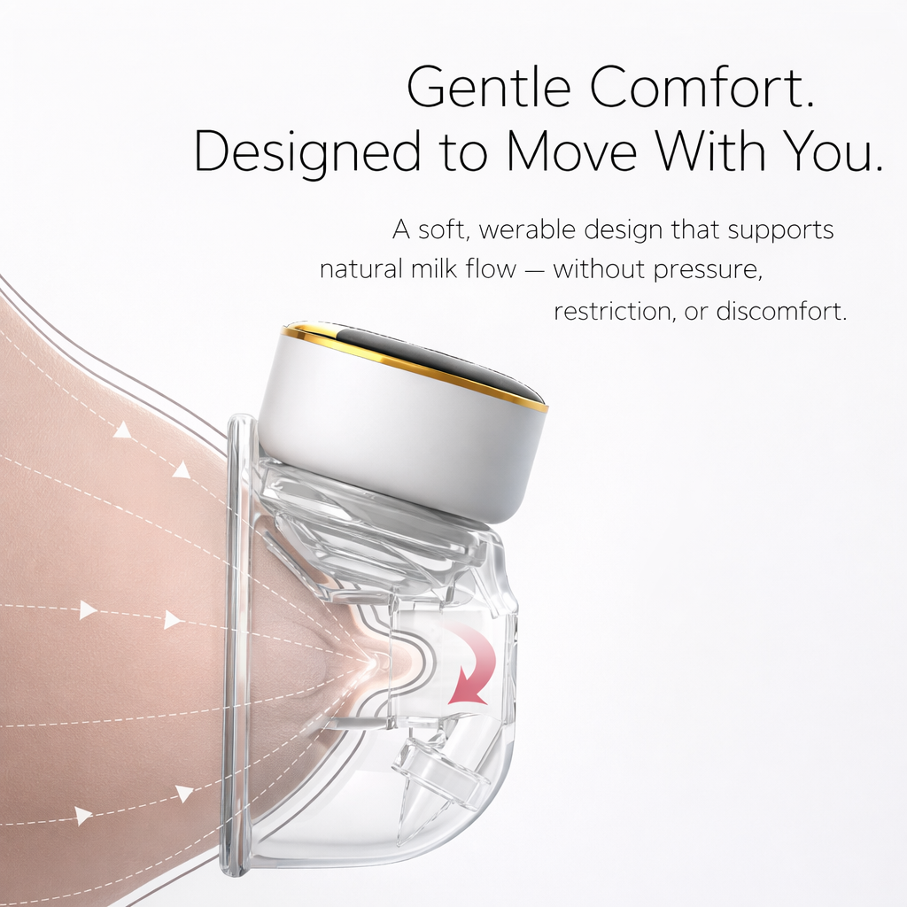 Momly Flow™ Wearable Breast Pump