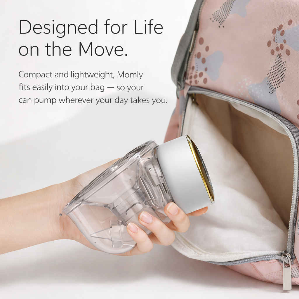 Momly Flow™ Wearable Breast Pump